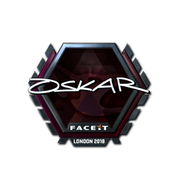 Sticker | oskar (Foil) | London 2018