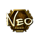 Sticker | NEO (Gold) | London 2018