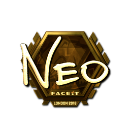 Sticker | NEO (Gold) | London 2018