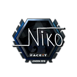 Sticker | niko (Foil)  | London 2018