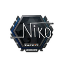 Sticker | niko  | London 2018