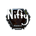 Sticker | Nifty (Foil) | London 2018