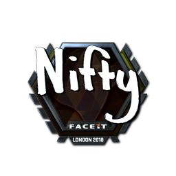 Sticker | Nifty (Foil) | London 2018