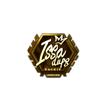 Sticker | ISSAA (Gold) | London 2018