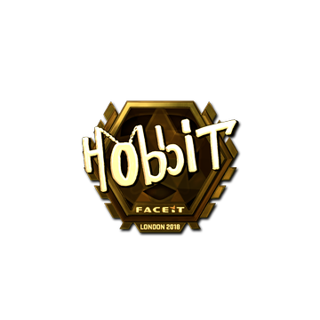 Sticker | Hobbit (Gold) | London 2018