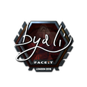 Sticker | byali (Foil) | London 2018