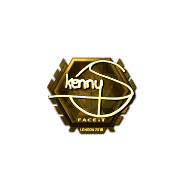 Sticker | kennyS (Gold) | London 2018