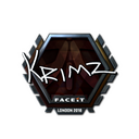 Sticker | KRIMZ (Foil) | London 2018