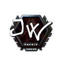 Sticker | JW (Foil) | London 2018