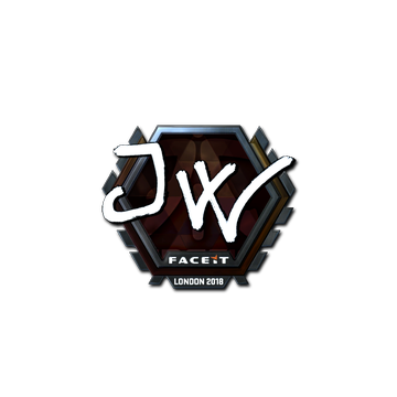 Sticker | JW (Foil) | London 2018