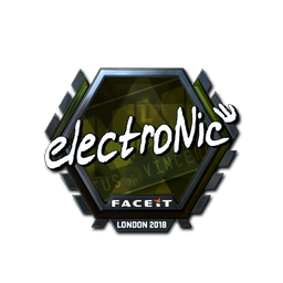 Sticker | electronic (Foil) | London 2018
