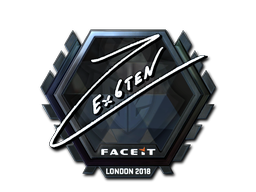 Steam Community Market :: Listings for Sticker | Ex6TenZ (Foil