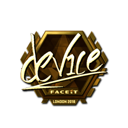 Sticker | device (Gold) | London 2018