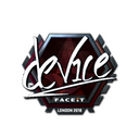 Sticker | device (Foil) | London 2018