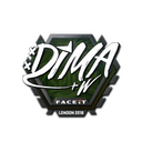 Sticker | Dima | London 2018