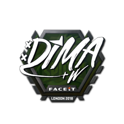 Sticker | Dima | London 2018