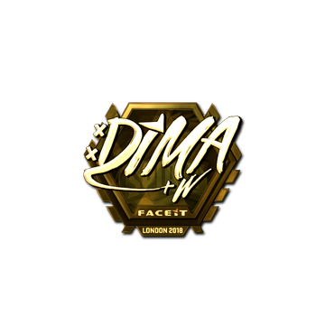 Sticker | Dima (Gold) | London 2018