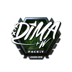 Sticker | Dima (Foil) | London 2018