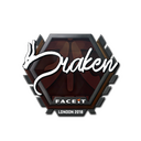 Sticker | draken | London 2018