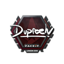 Sticker | dupreeh | London 2018