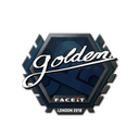 Sticker | Golden | London 2018