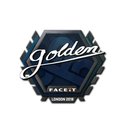 Sticker | Golden | London 2018