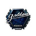 Sticker | Golden (Foil) | London 2018