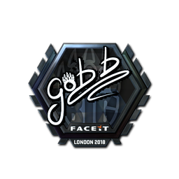 Sticker | gob b (Foil) | London 2018