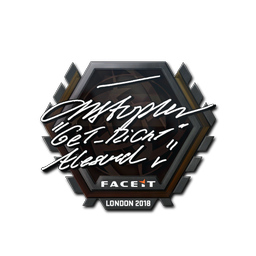 Sticker | GeT_RiGhT | London 2018
