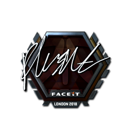 Sticker | flusha (Foil) | London 2018