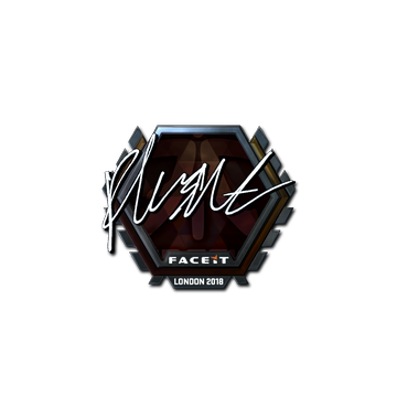 Sticker | flusha (Foil) | London 2018