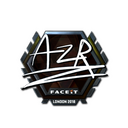 Sticker | AZR (Foil) | London 2018
