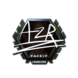 Sticker | AZR (Foil) | London 2018