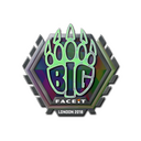 Sticker | BIG (Holo) | London 2018