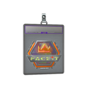 Sticker Slab | FACEIT (Holo) | London 2018