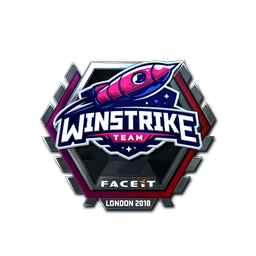 Sticker | Winstrike Team (Foil) | London 2018