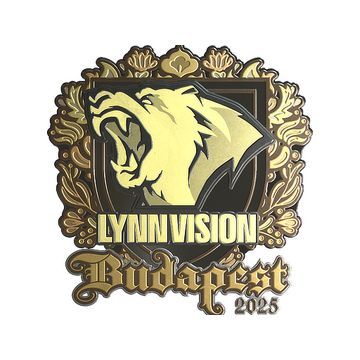 Sticker | Lynn Vision (Gold) | Budapest 2025