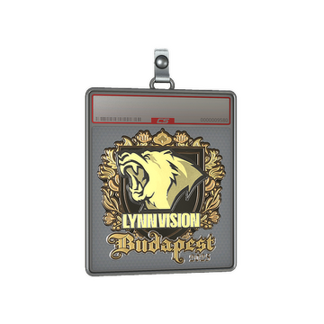 Sticker Slab | Lynn Vision (Gold) | Budapest 2025