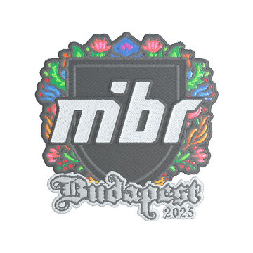 Sticker | MIBR (Embroidered) | Budapest 2025