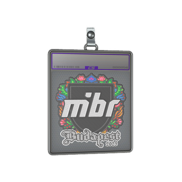 Sticker Slab | MIBR (Embroidered) | Budapest 2025