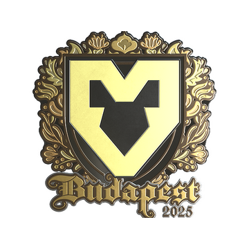 Sticker | MOUZ (Gold) | Budapest 2025