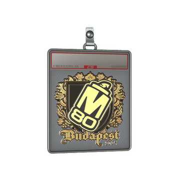 Sticker Slab | M80 (Gold) | Budapest 2025