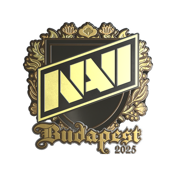 Sticker | Natus Vincere (Gold) | Budapest 2025