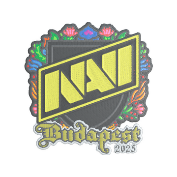 Sticker | Natus Vincere (Embroidered) | Budapest 2025