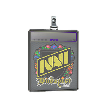 Sticker Slab | Natus Vincere (Embroidered) | Budapest 2025