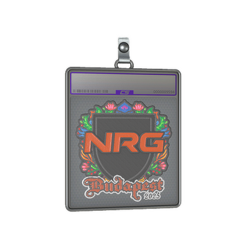 Sticker Slab | NRG (Embroidered) | Budapest 2025