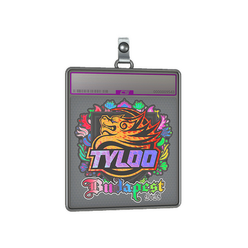 Sticker Slab | TYLOO (Holo) | Budapest 2025