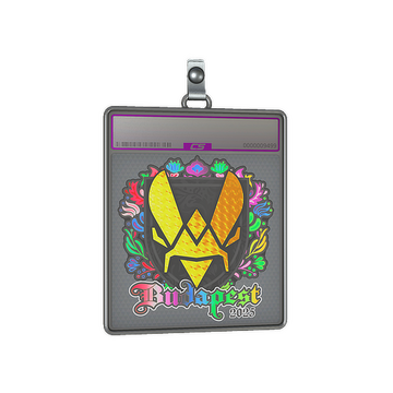 Sticker Slab | Vitality (Holo) | Budapest 2025