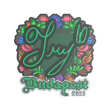 Sticker | TRY (Embroidered) | Budapest 2025