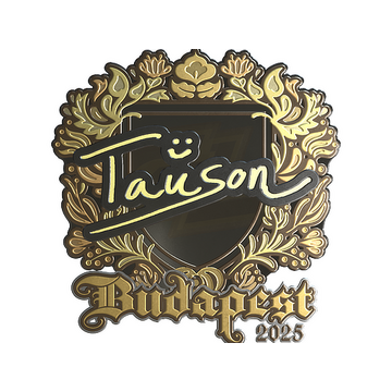 Sticker | Tauson (Gold) | Budapest 2025